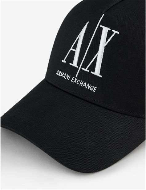 gorra armani exchange negra|gorra armani exchange.